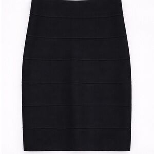 BCBGMaxAzria Classic Black Pencil Skirt